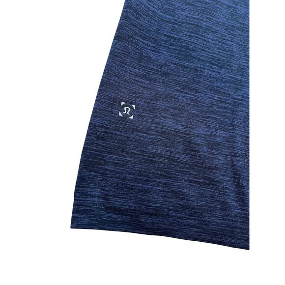 Lululemon Metal Vent Polo 2 Shirt Mens Medium BlueGreen Performance Short Sleeve - Picture 7 of 14